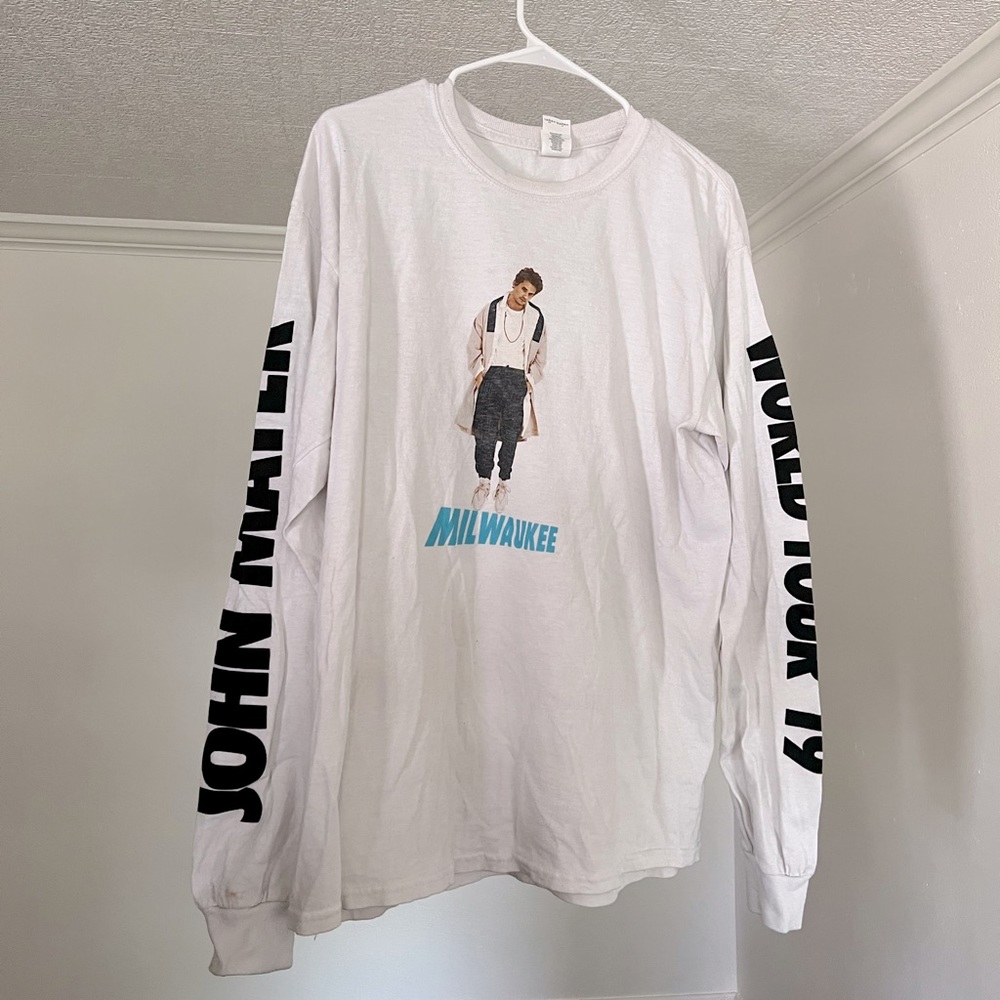 John Mayer World Tour 19’ “MILWAUKEE” Merch